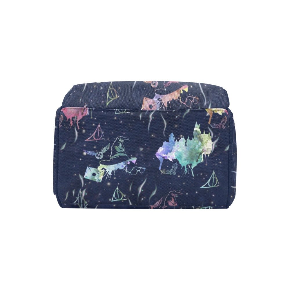 The Sorting Bag Magical Baby Changing Backpack Purple Wizarding World