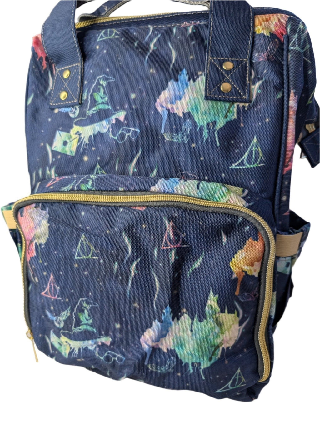 The Sorting Bag Magical Baby Changing Backpack Purple Wizarding World