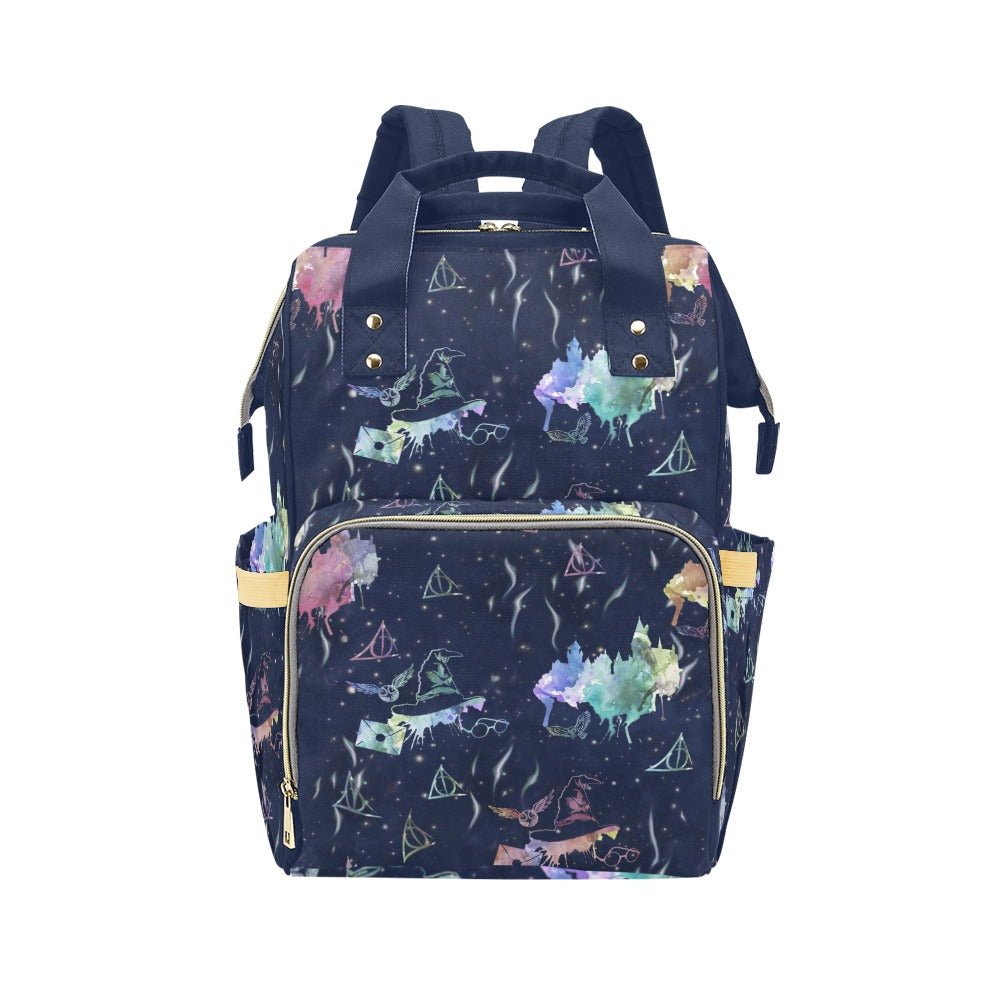 The Sorting Bag Magical Baby Changing Backpack Purple Wizarding World