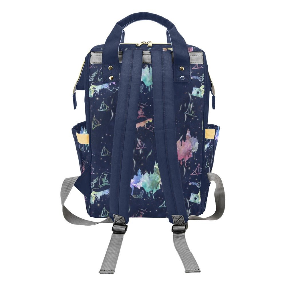 The Sorting Bag Magical Baby Changing Backpack Purple Wizarding World