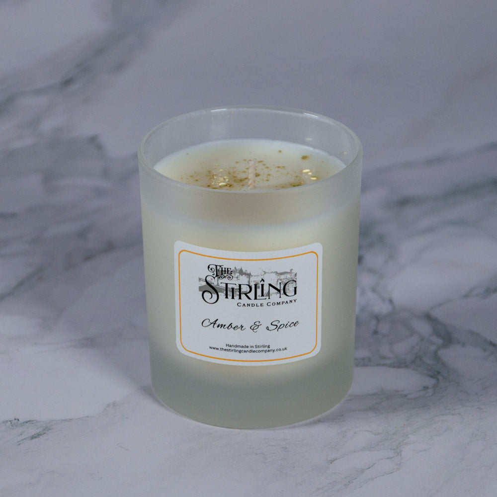 Amber and Spice Medium Candle