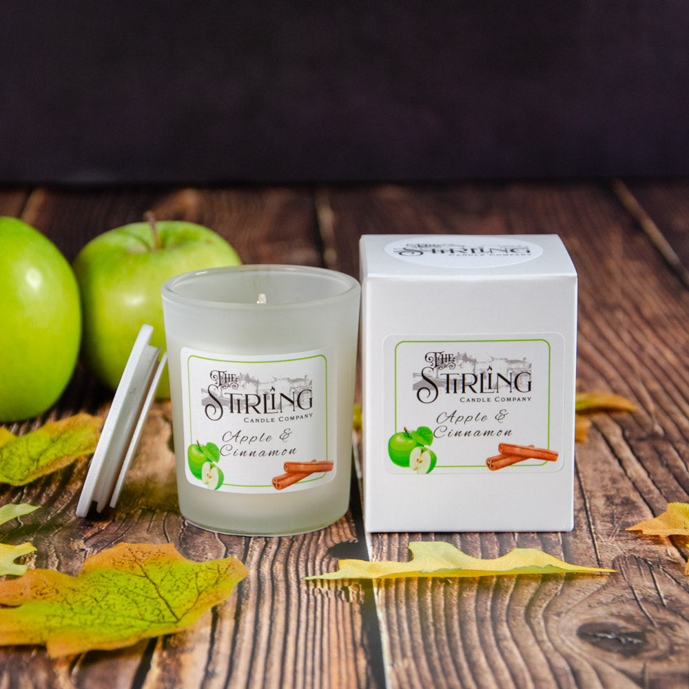 Apple and Cinnamon Small Candle