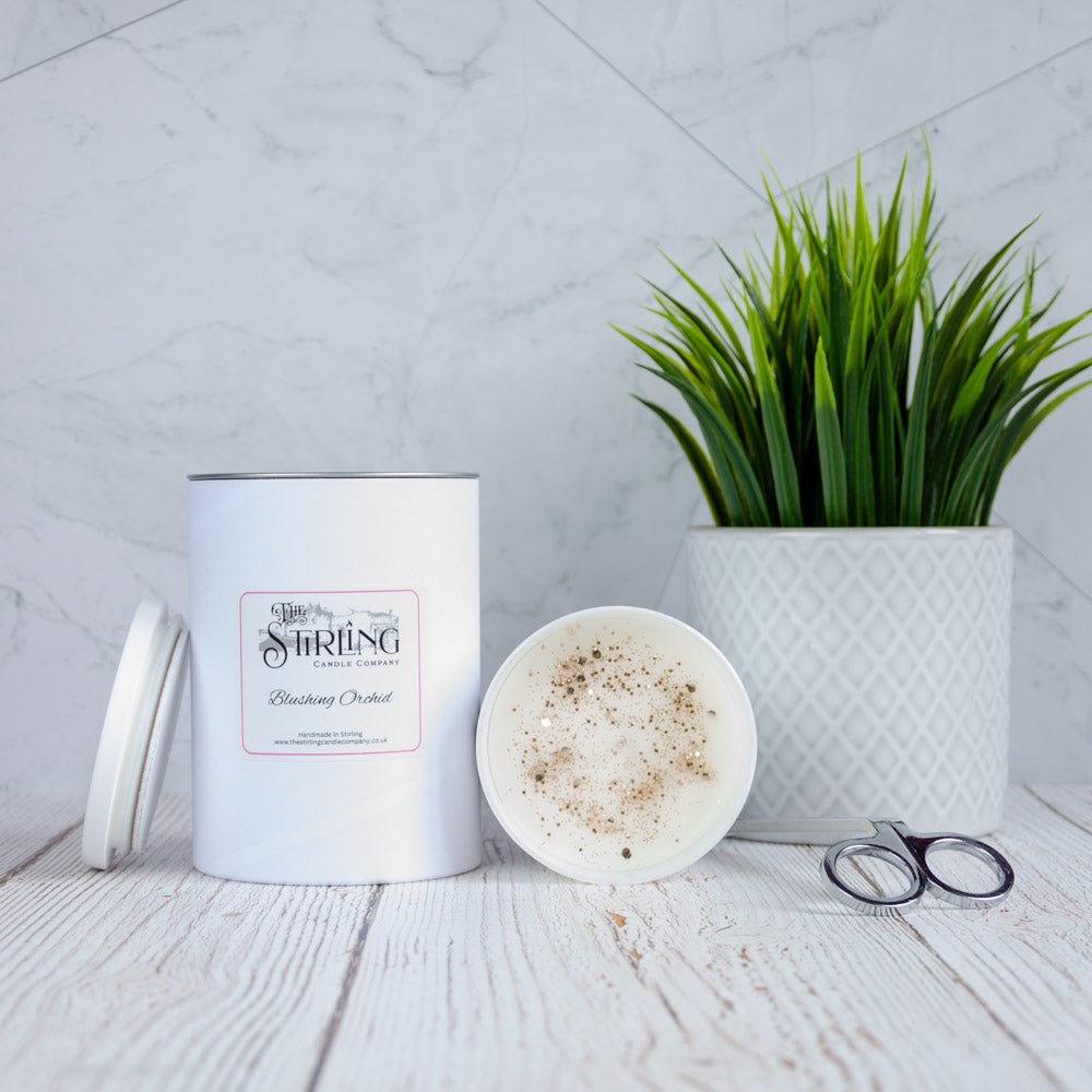 Blushing Orchid Large Candle