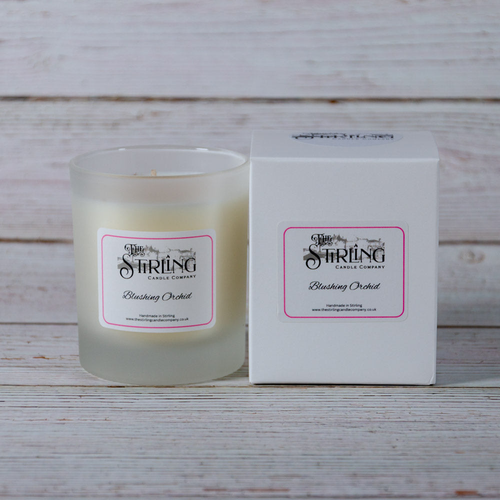 Blushing Orchid Medium Candle