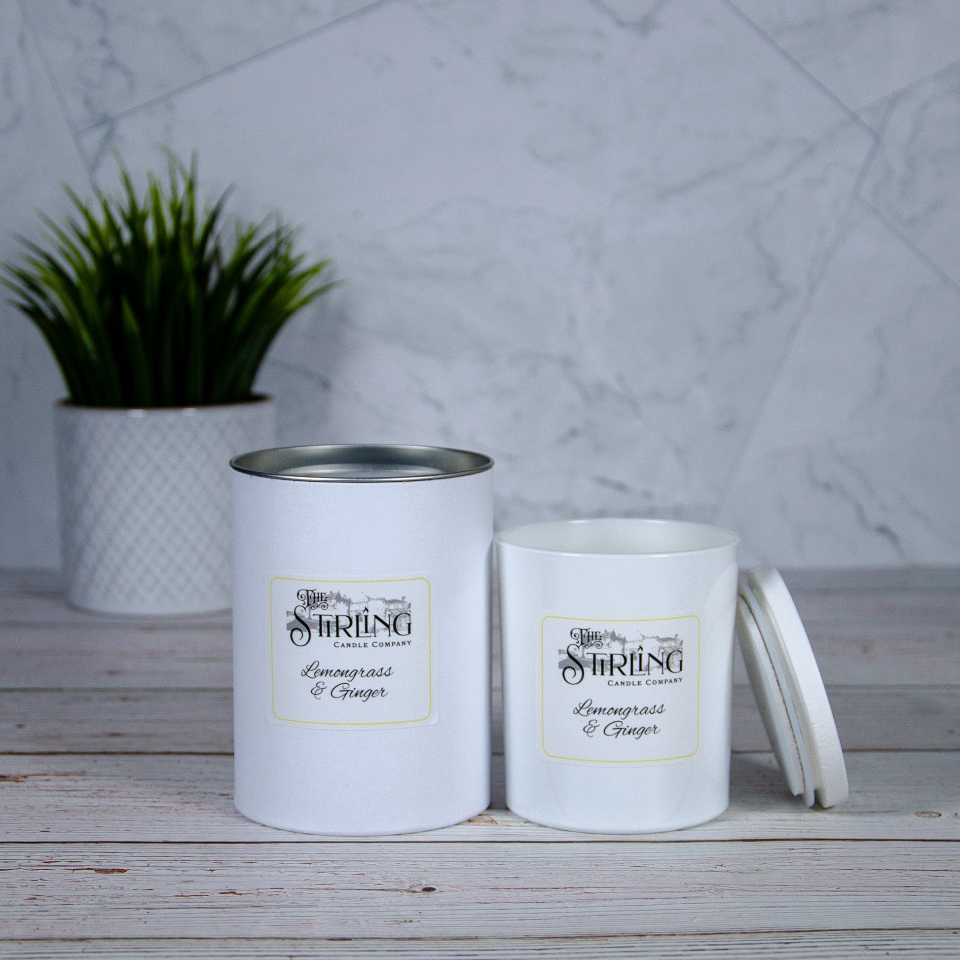 Lemongrass and Ginger Large Candle