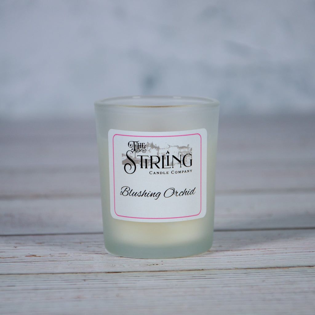 Blushing Orchid Small Candle
