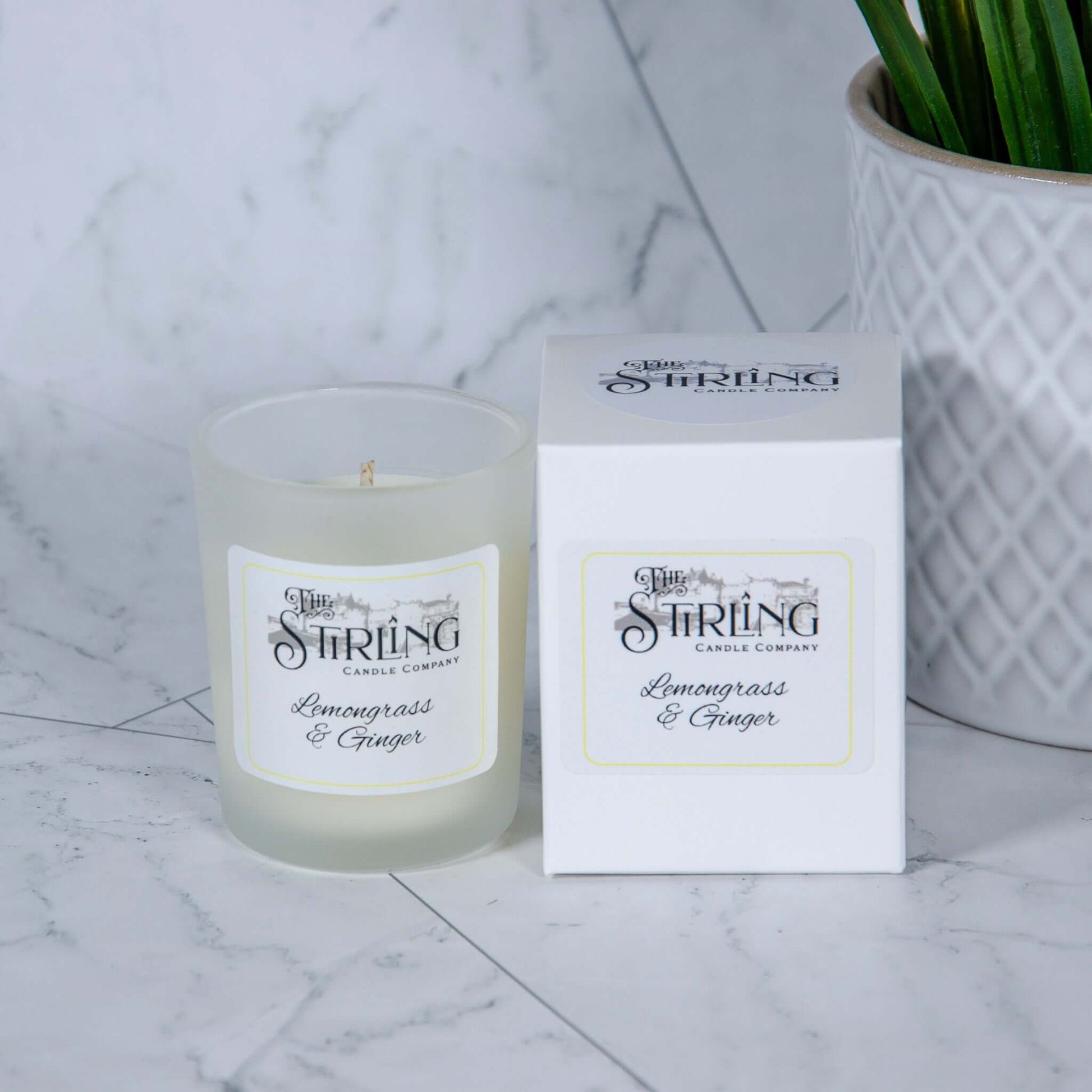Lemongrass and Ginger Small Candle
