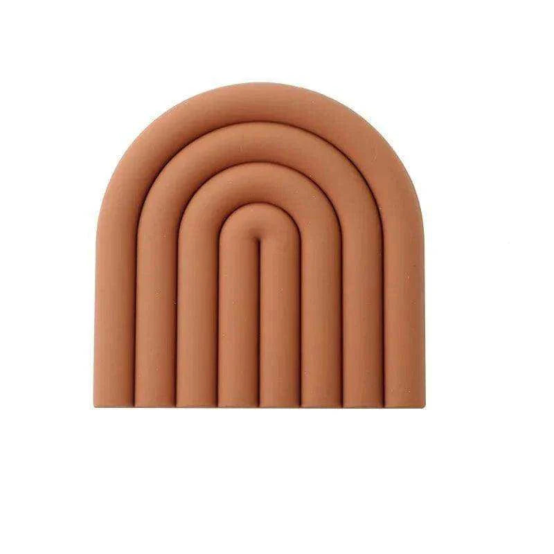 Wavy Rainbow Silicone Table Placemat