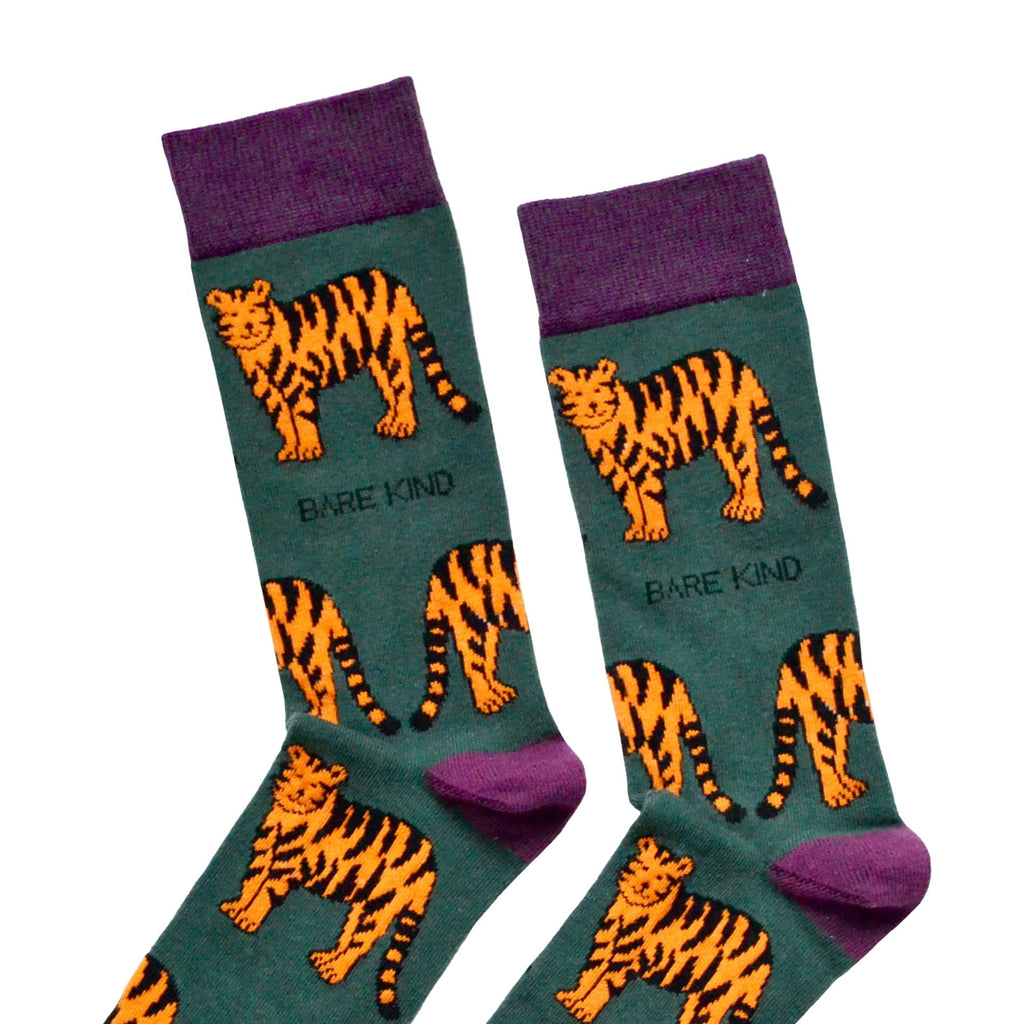 Save the Tigers Bamboo Socks