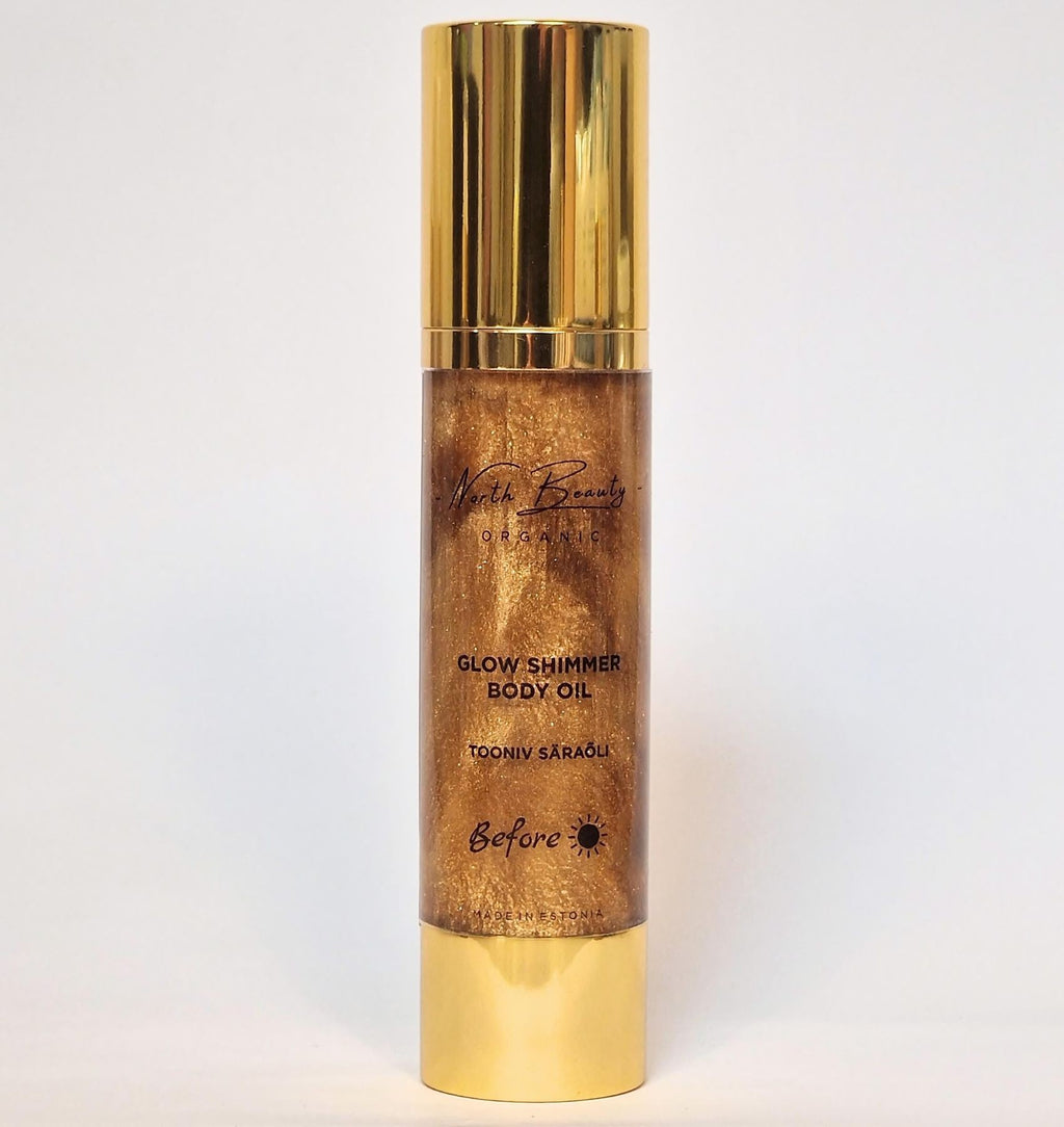 Meet Your New Go-To for a Sun-Kissed Glow - Nourishing Tinted Glow Oil with Natural Minerals & Oils by North Beauty at www.brixbailey.com