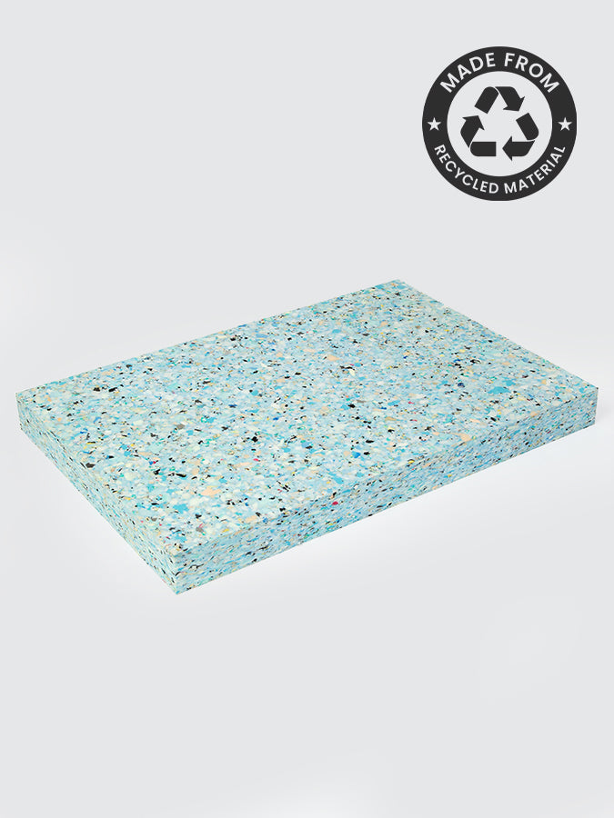Recycled Chip Foam Yoga Block Extra Large 60 x 40 x 5cm