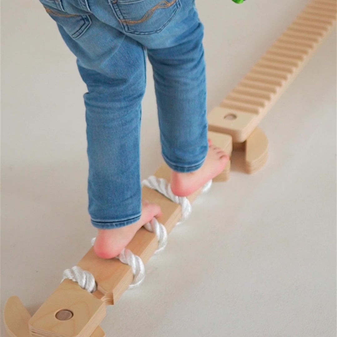 TipiToo Balance Beam Set - Fun & Functional Play for All Ages by Ette Tete at www.brixbailey.com