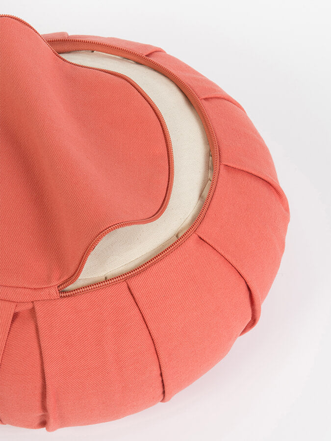 Organic Cotton Round Lotus Zafu Buckwheat Meditation Cushion