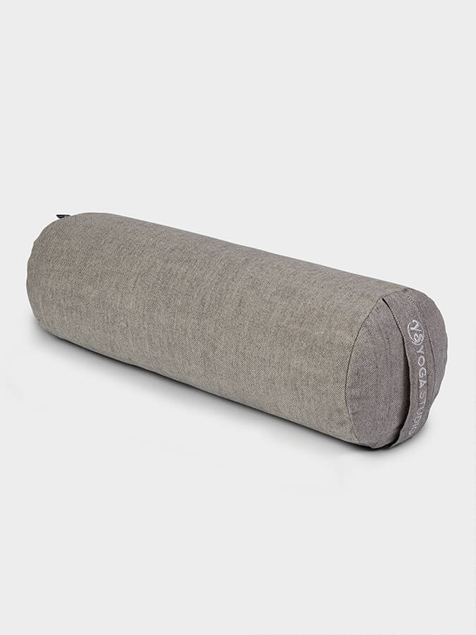 Organic Buckwheat Two Toned Meditation Bolster Cushion
