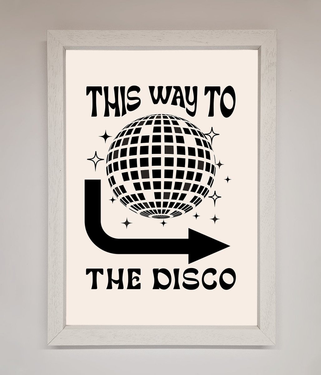 To The Disco Framed Poster