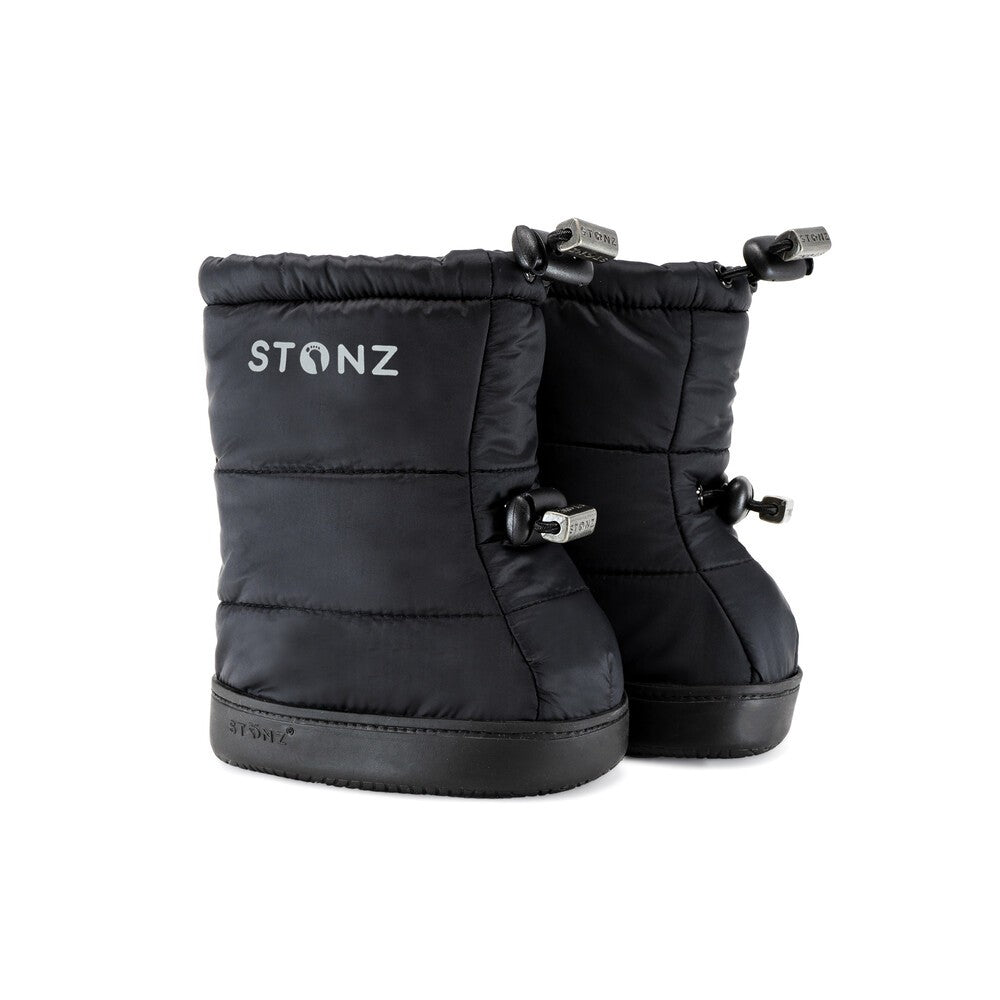 Toddler Puffer Booties - Black