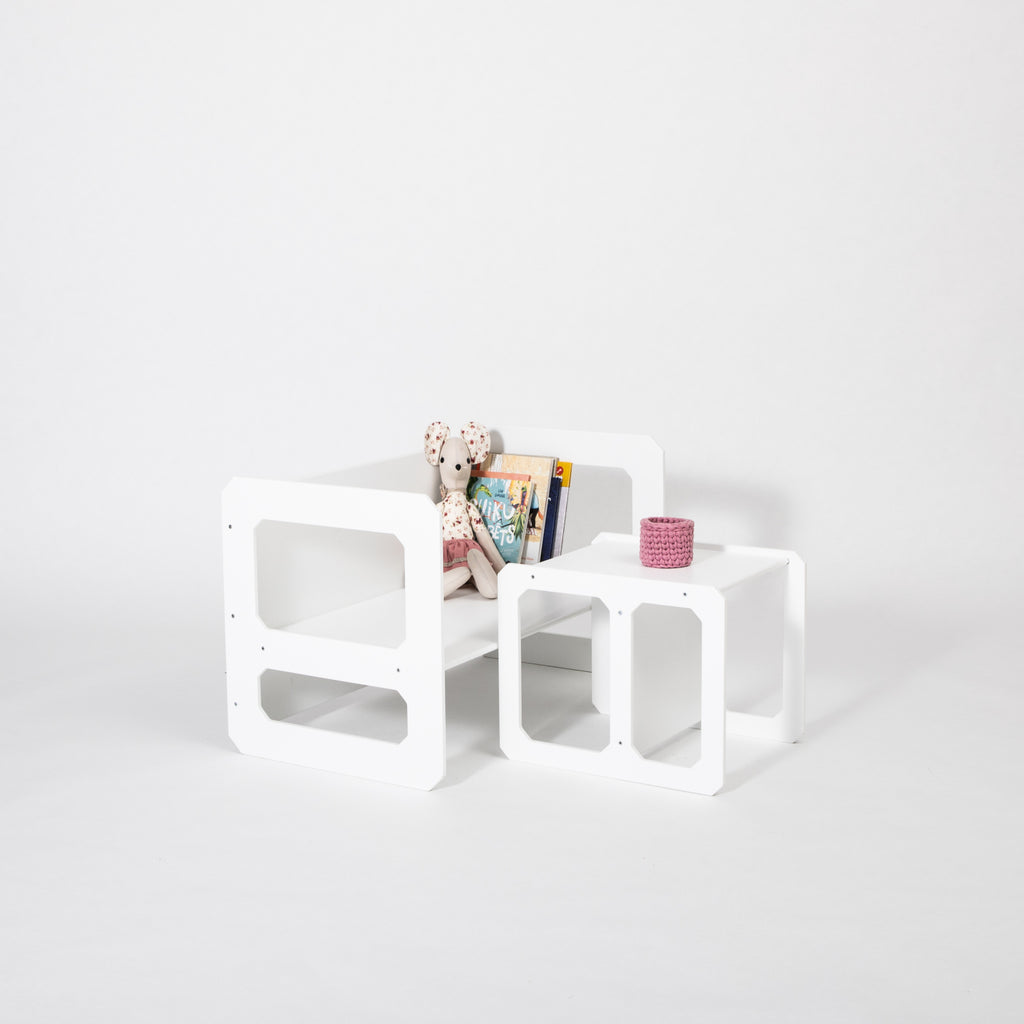 Montessori Weaning Table & Chair Set – Foster Child Independence by Montessori House Bed at www.brixbailey.com