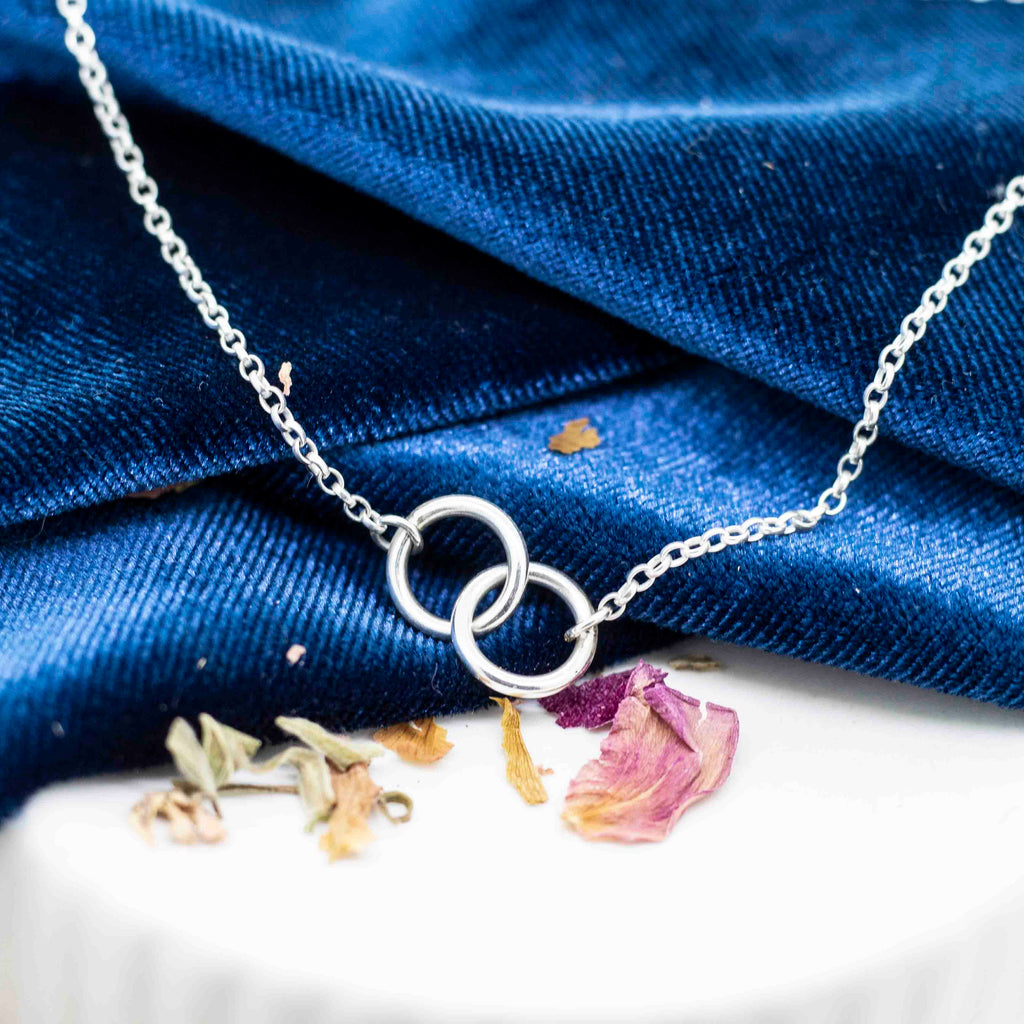 Together Forever Sterling Silver Necklace