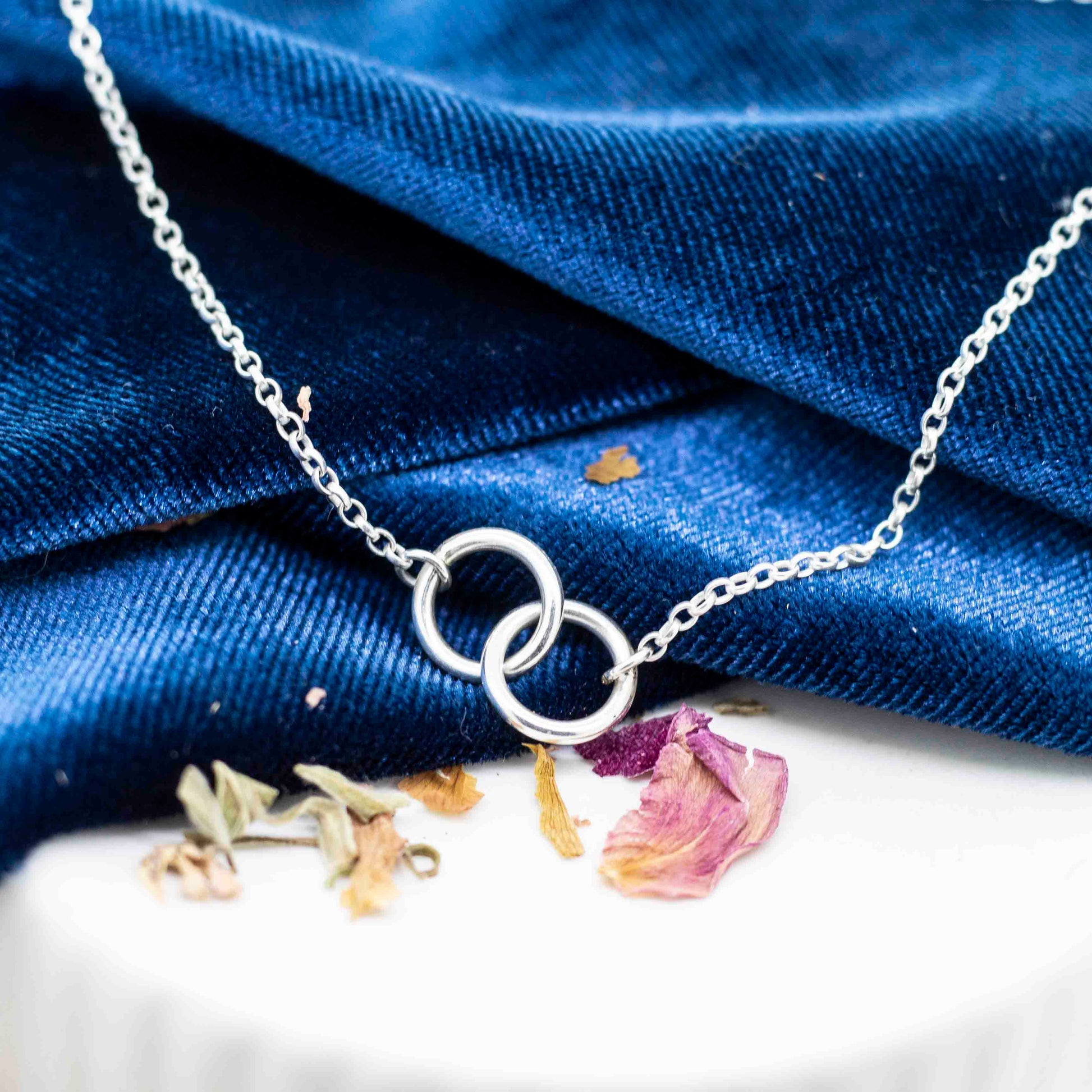 Together Forever Sterling Silver Necklace