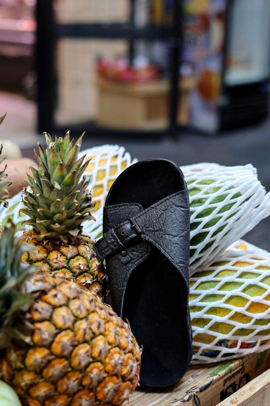 Discover Timeless Style with TOKU Rome Vegan Slide Sandals - Eco-Friendly & Comfortable by Omaking at www.brixbailey.com