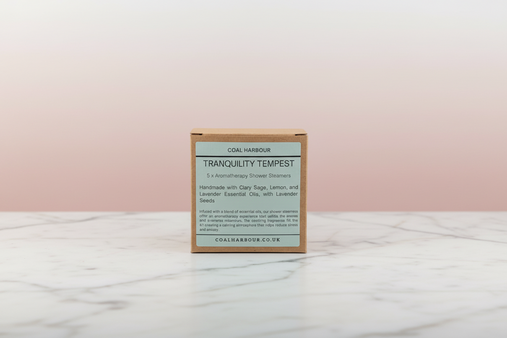 Shower Steamers with Lavender, Lemon and Clary Sage, Pack of 5