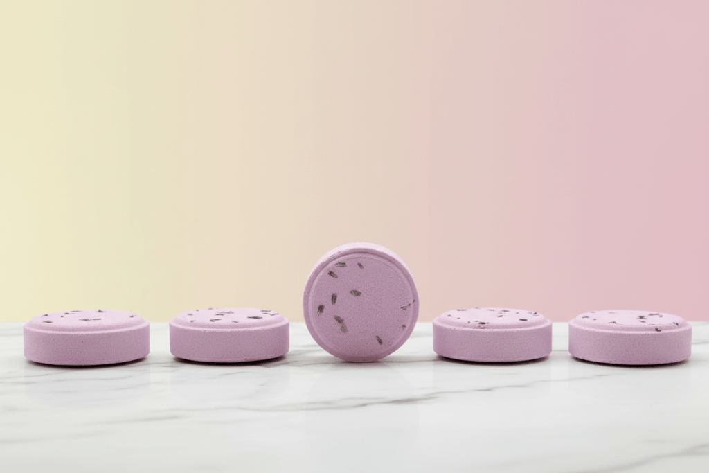 Shower Steamers with Lavender, Lemon and Clary Sage, Pack of 5