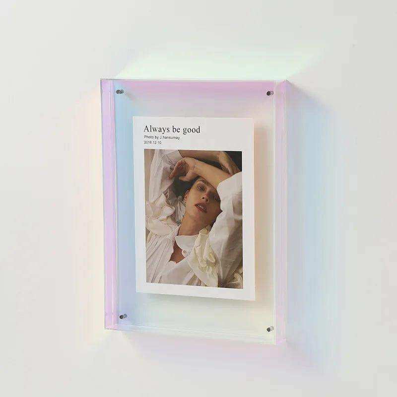 Transparent Acrylic Picture Frame Modern Display