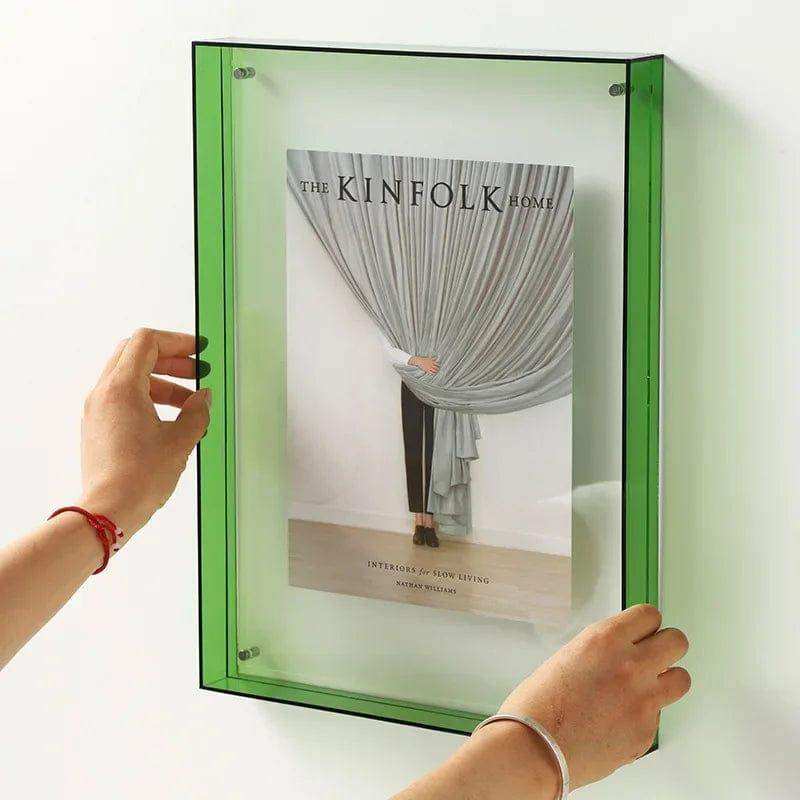 Transparent Acrylic Picture Frame Modern Display