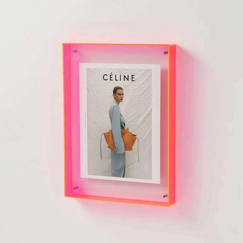 Transparent Acrylic Picture Frame Modern Display