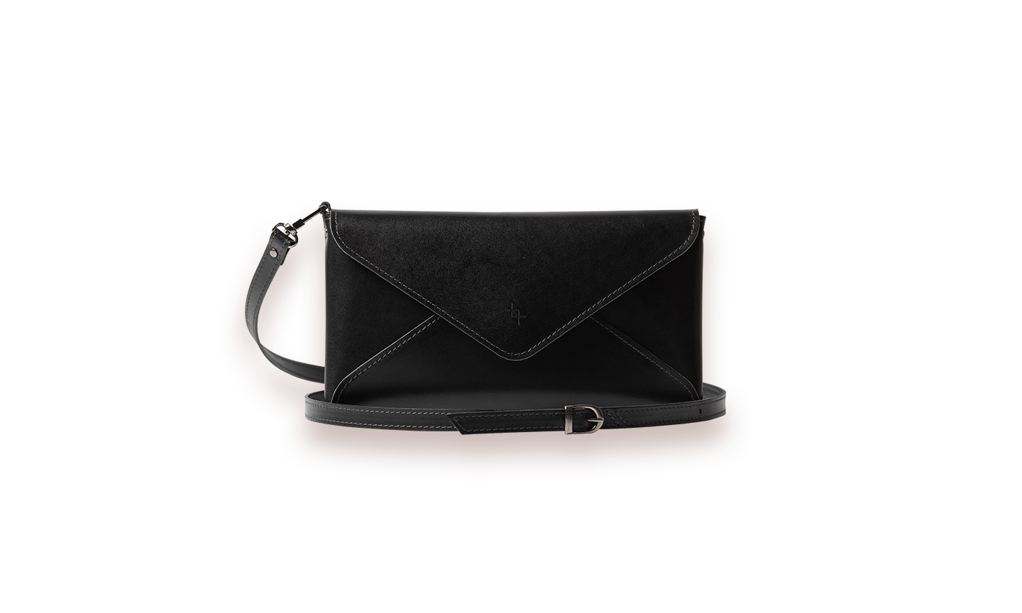 Minimalist Model Leather Clutch – Timeless & Versatile Design by Craftory at brixbailey.com