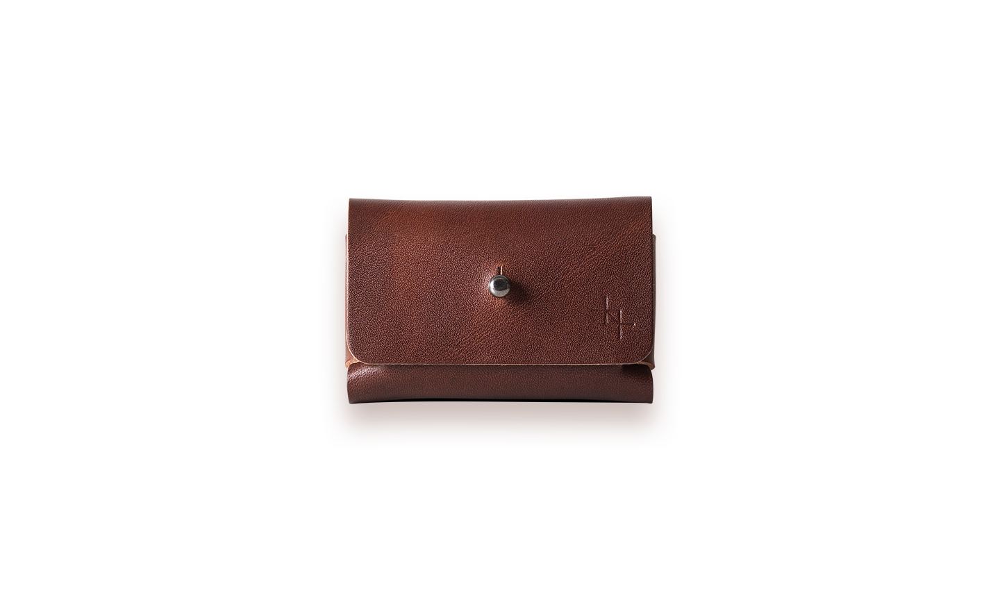 Plump Pouchie Leather Wallet – Compact, Durable & Secure by Craftory at brixbailey.com