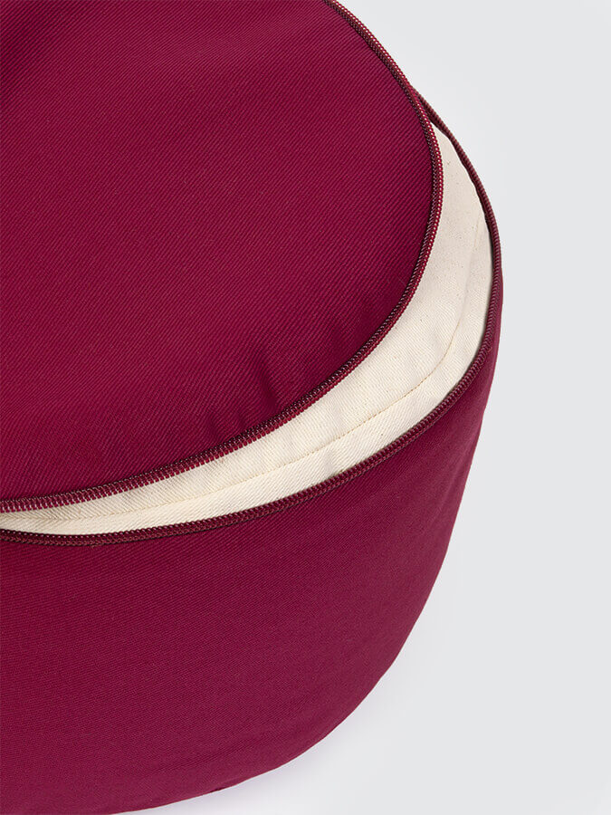 Large Organic Buckwheat Meditation Cushion