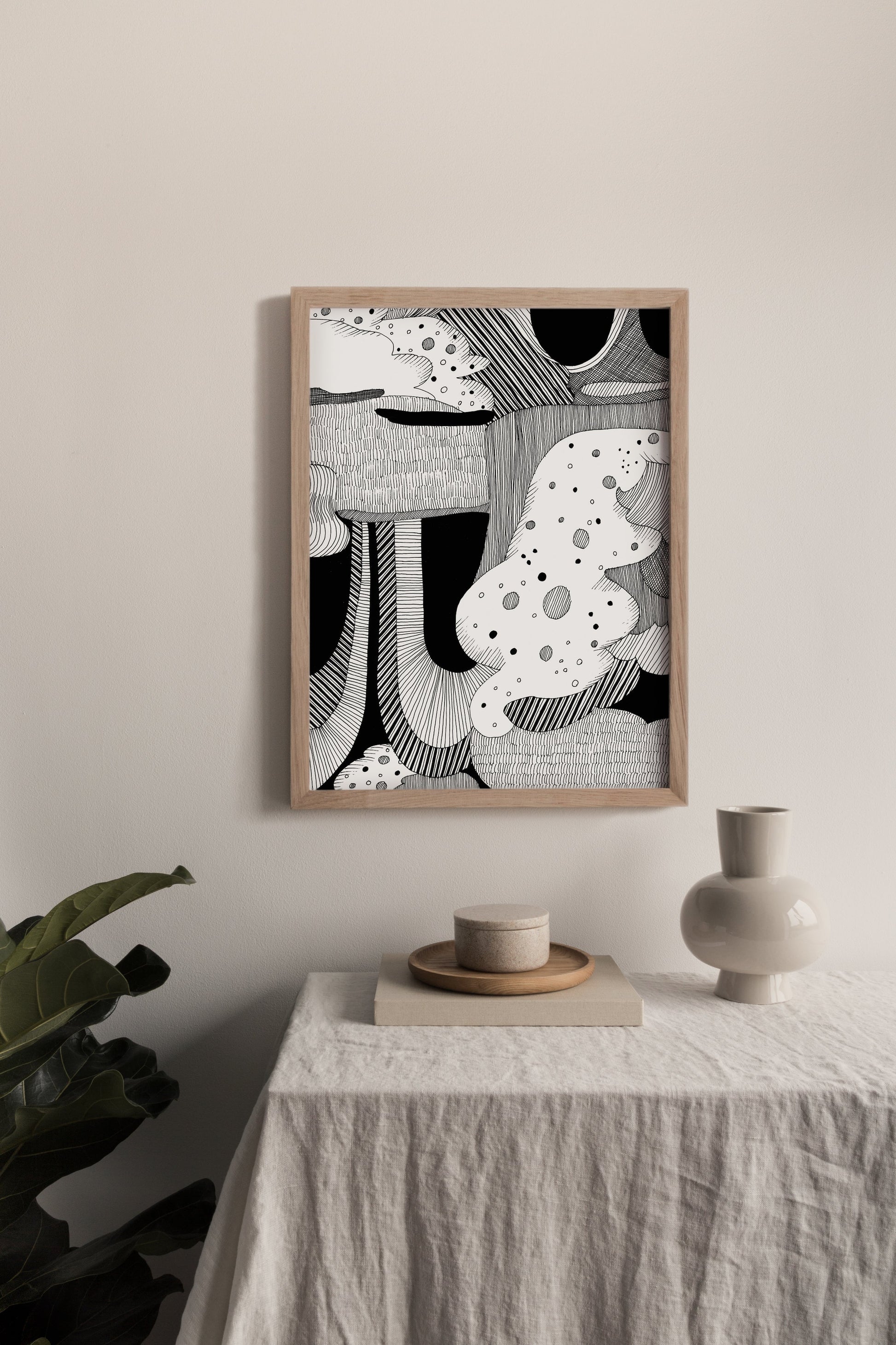 Sketch a Trip Vintage Archive Poster Print