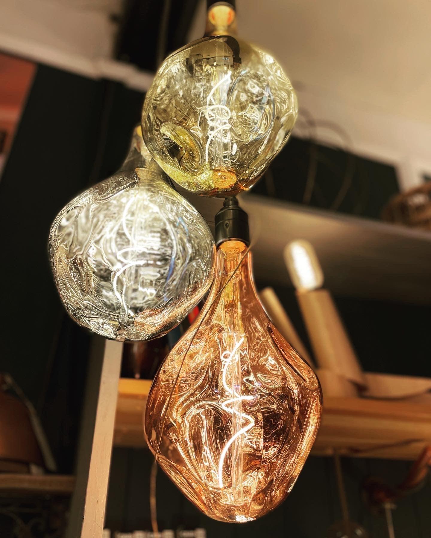 Triple Evo Cluster Pendant Light in Tri Colour