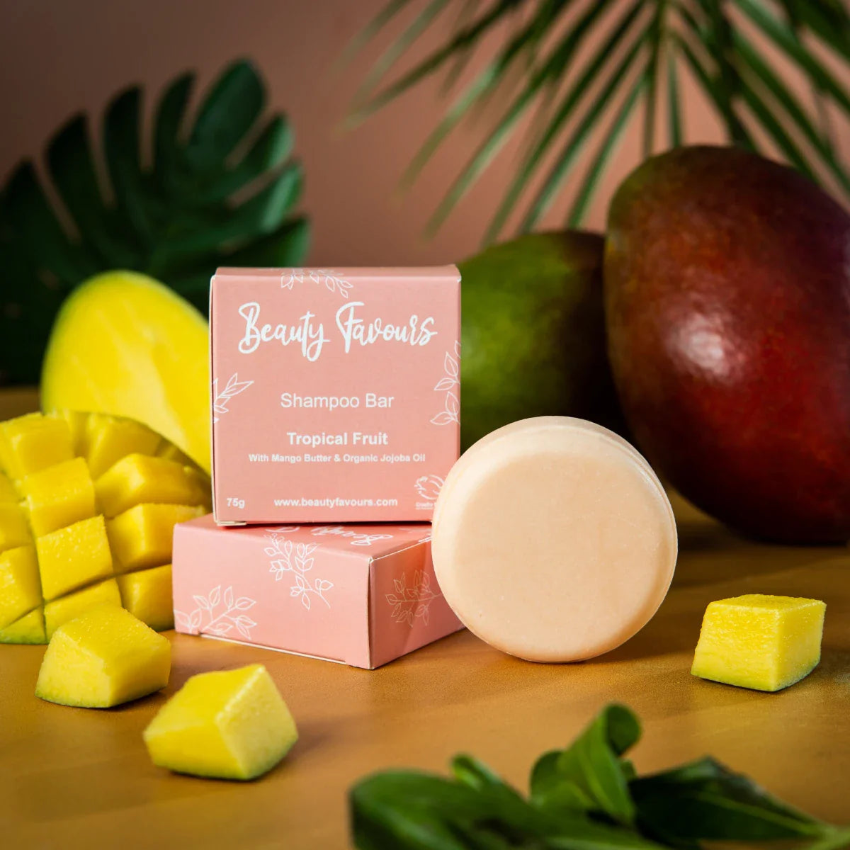 Tropical Fruit Mango Butter and Jojoba Oil Shampoo Bar