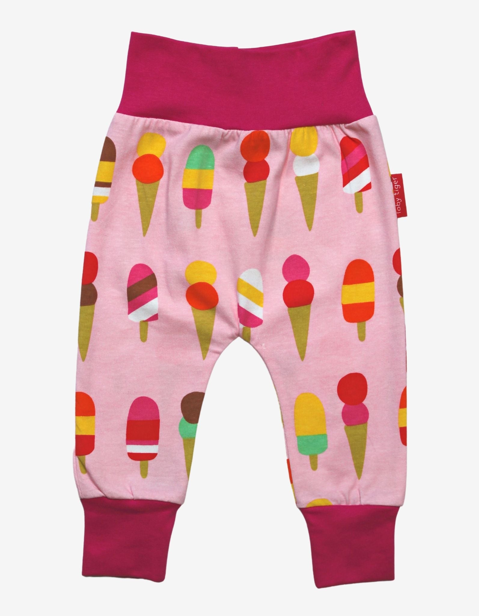 Organic Ice Cream Print Yoga Pants for Kids