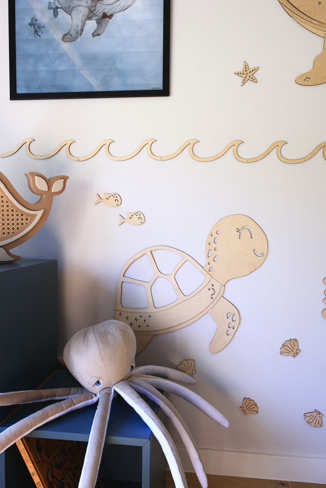 Wooden Wall Decoration - Turtle
