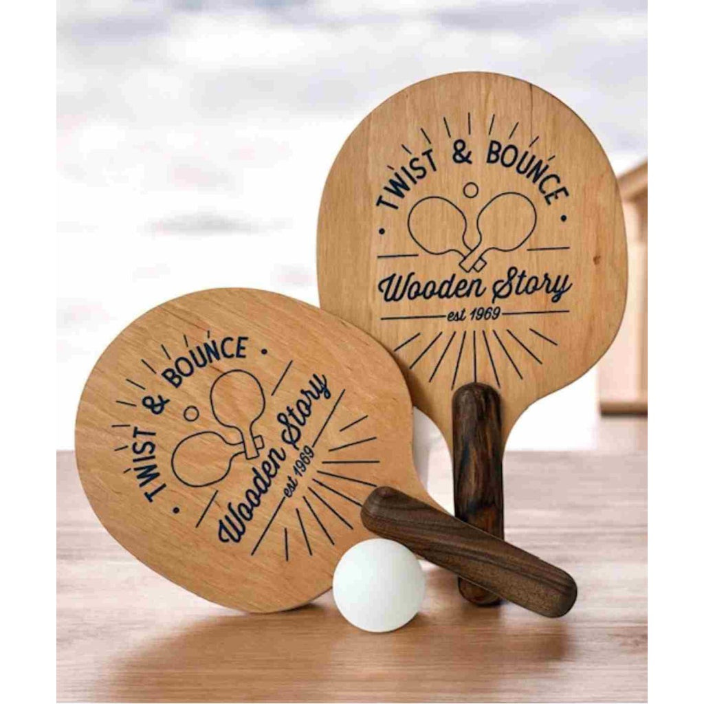 Twist and Bounce Wooden Toy - Portable & Eco-Friendly Game for All Ages by Wooden Story at www.brixbailey.com