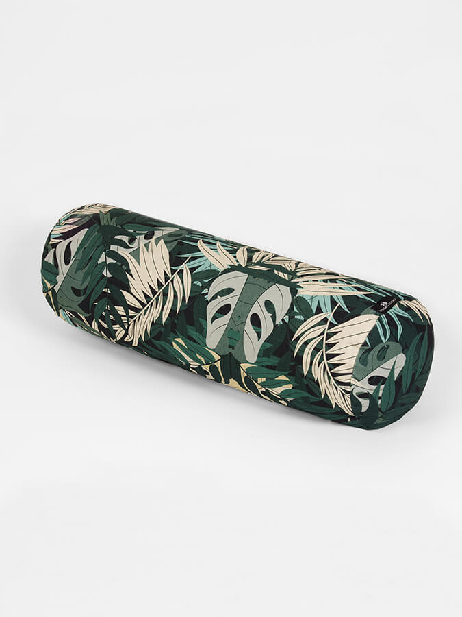 Organic Buckwheat Floral Meditation Bolster Cushion