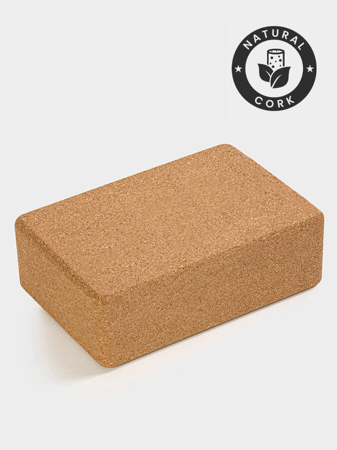 Large Cork Yoga Brick