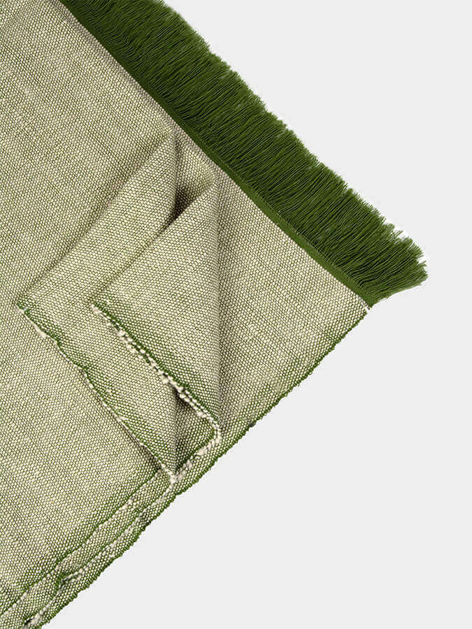 Organic Cotton Two Toned Yoga Blanket