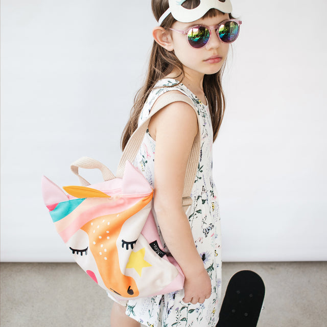 Kids MUNI Backpack with Unicorn Design – Durable & Roomy by Muni at www.brixbailey.com