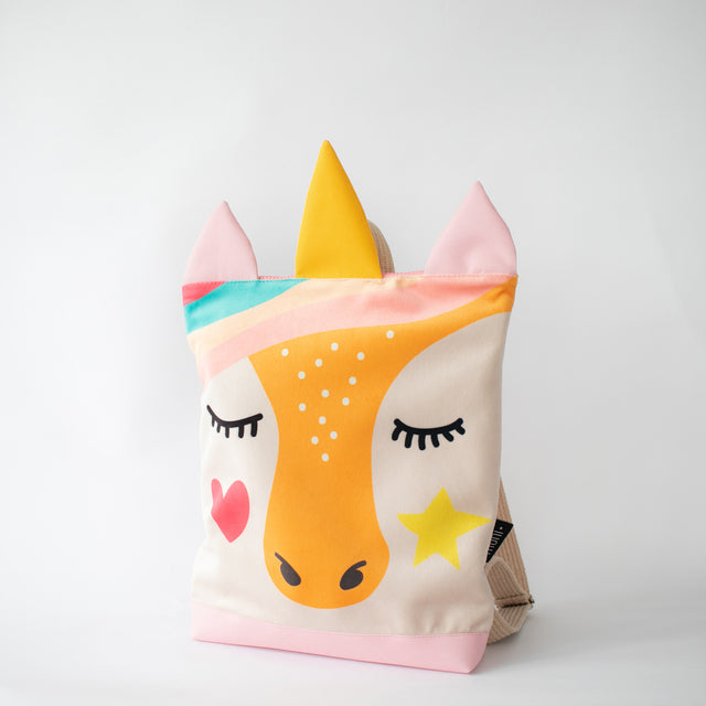 Kids' Unicorn MUNI Backpack – Roomy, Durable & Stylish by Muni at www.brixbailey.com