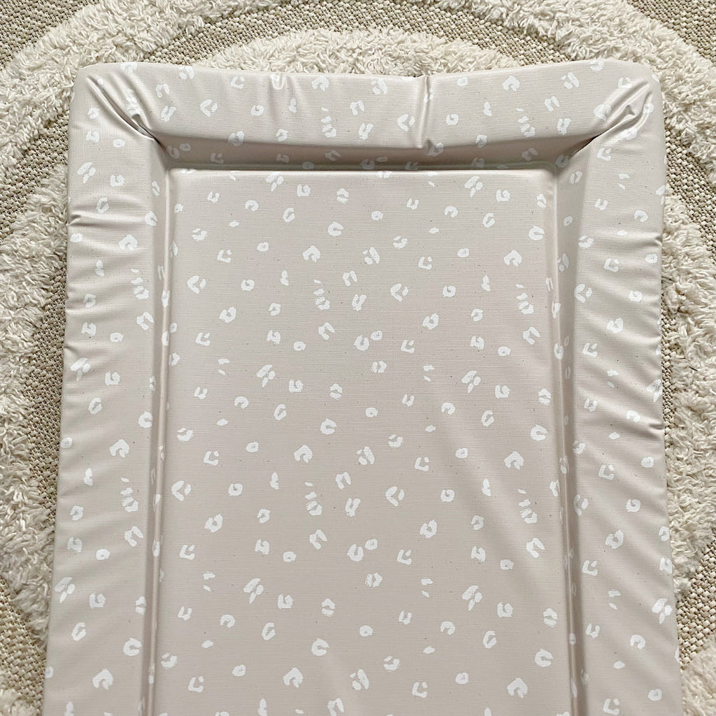 Standard Changing Mat - Sand Animal Print