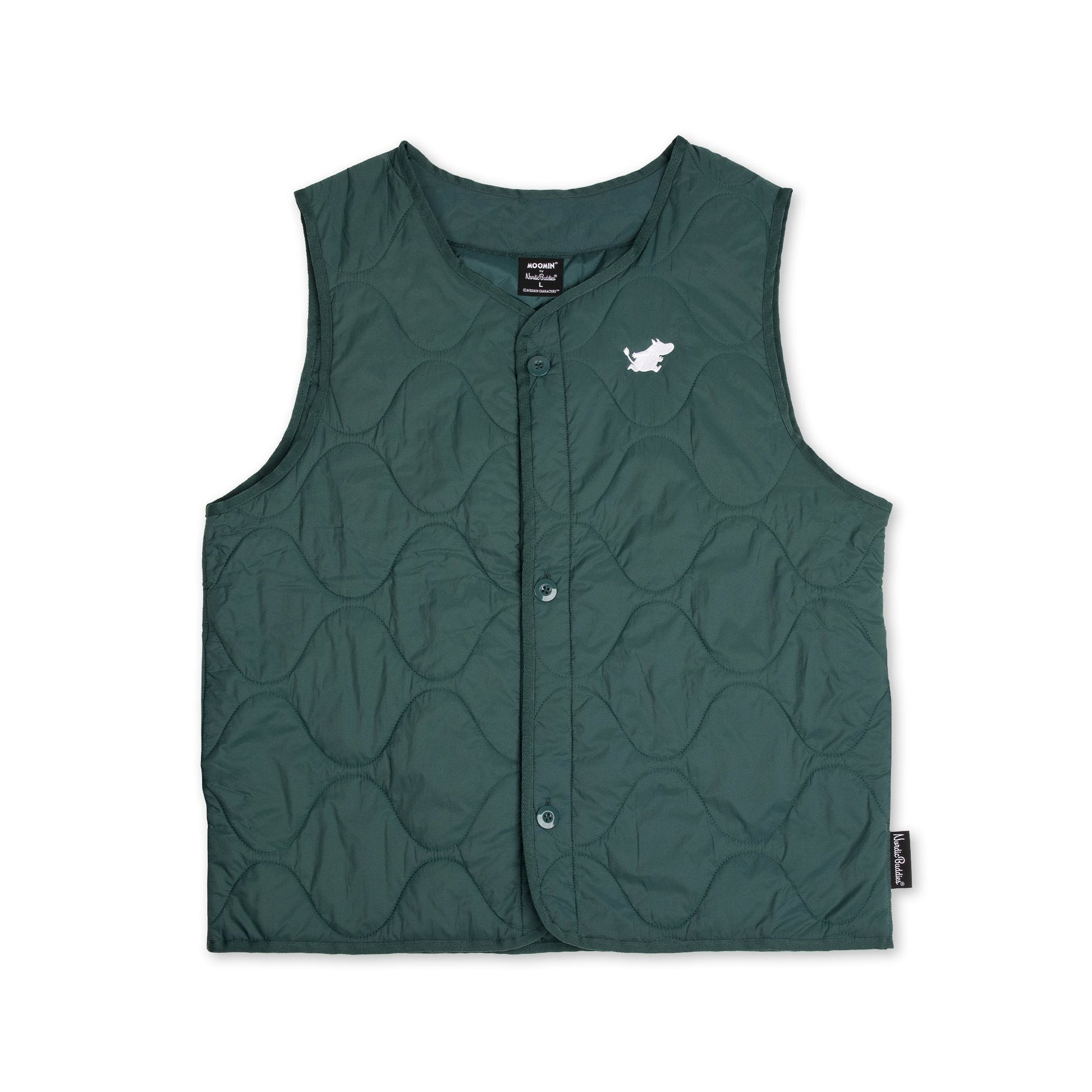 Unisex Vest - Green Moomin Classics