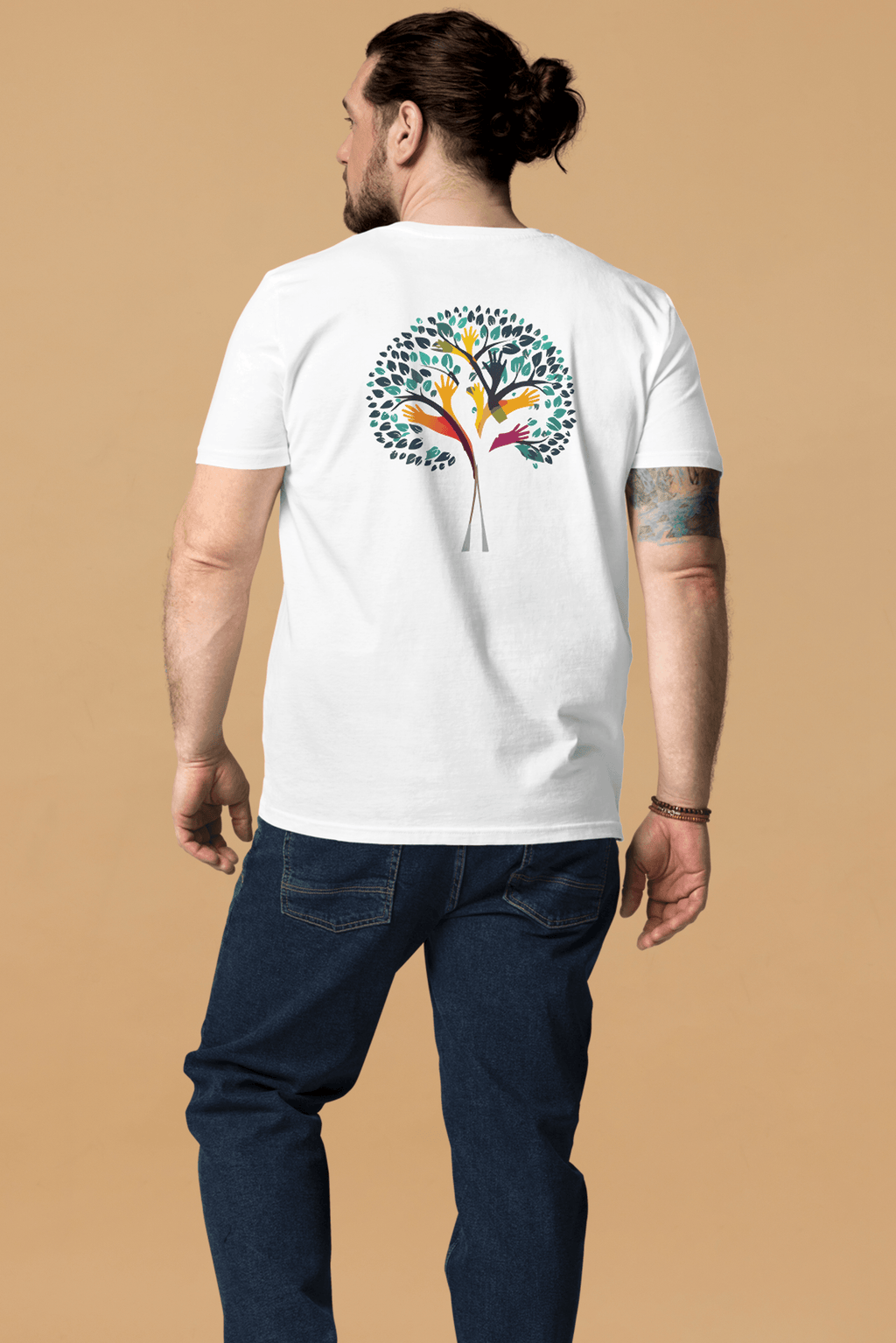 Unity Tree T-Shirt in White