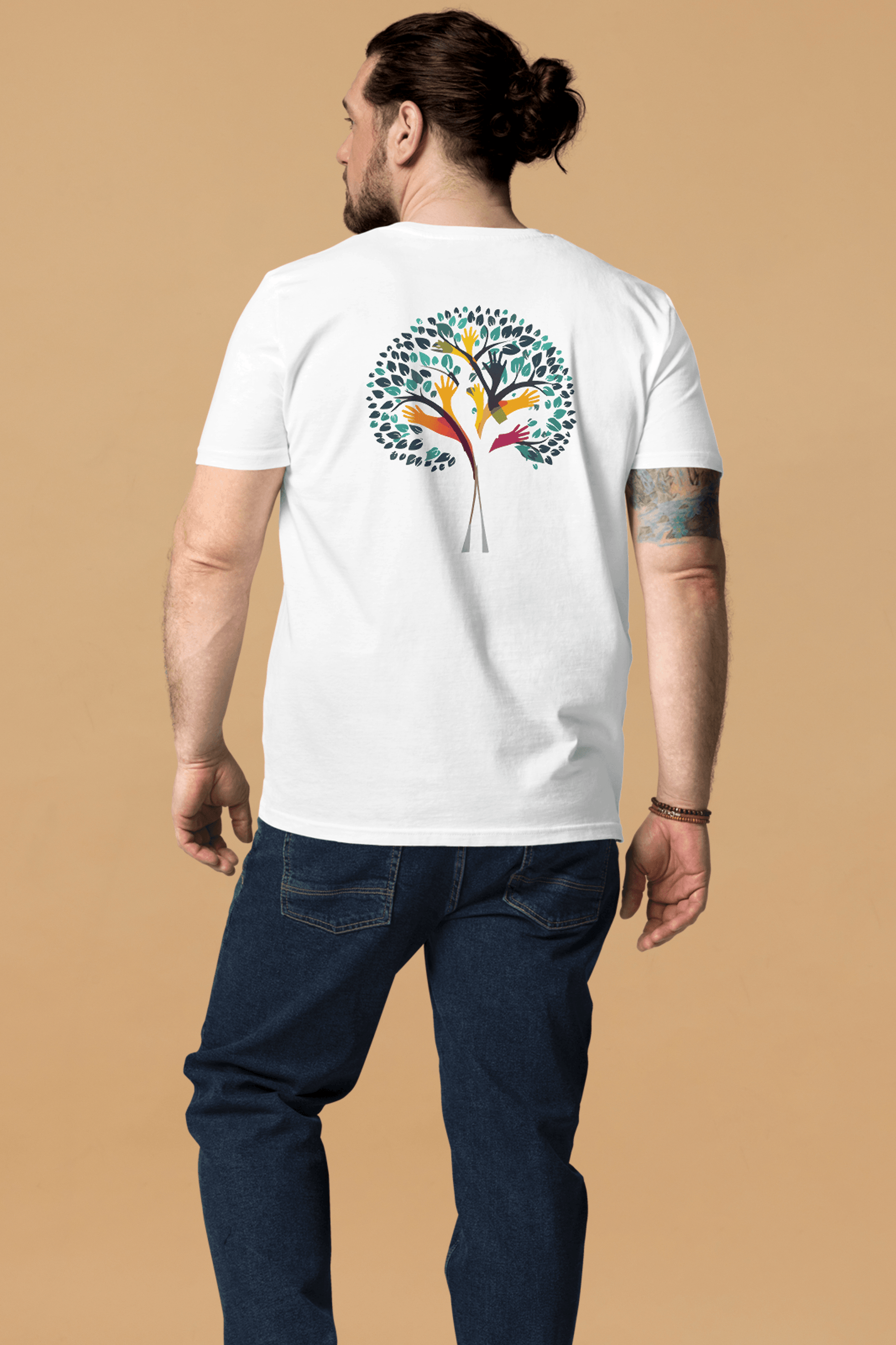 Unity Tree T-Shirt in White
