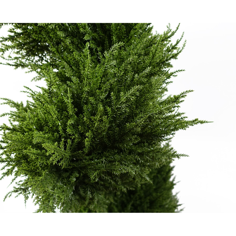 Premium 120cm Spiral Cypress Outdoor Tree UV Resistant Artificial Plant