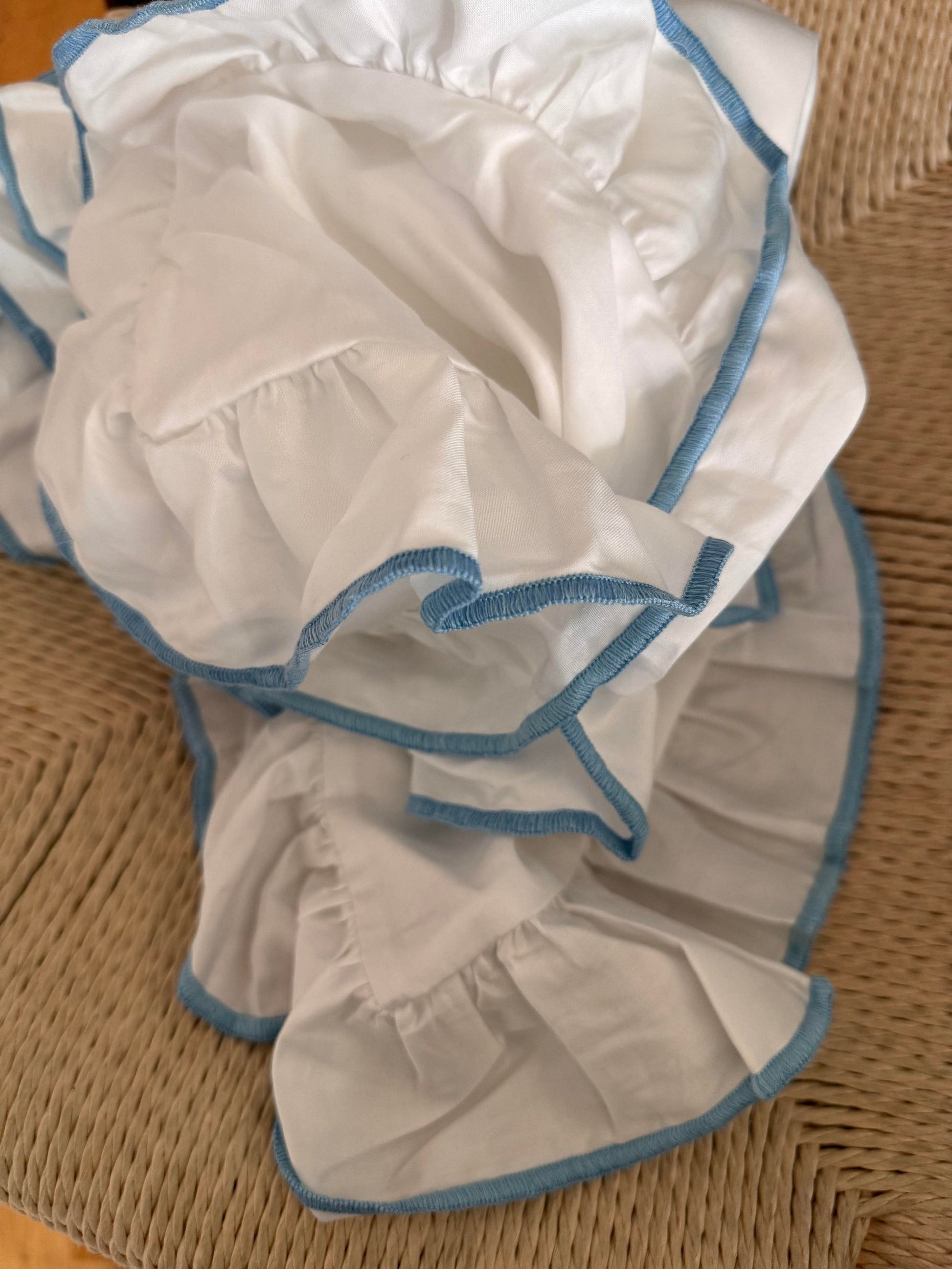 Provence Baby Blue Pillowcase Pair
