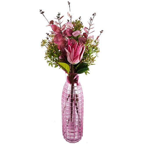 65cm Pink Protea Sugarbush Flower Stem